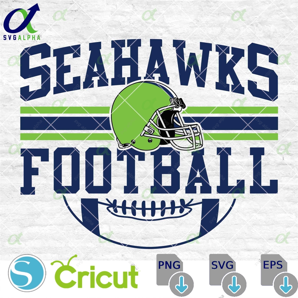 Seahawks Football Svg Football Svg Sports Svg Football Shirt Sublimation Designs Png Dxf Jpg Eps